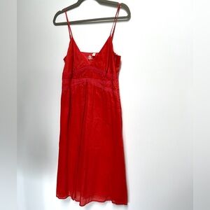 Anthropologie, Ribbon empire line sundress by Maeve. Size 8 ( fits like a 6)